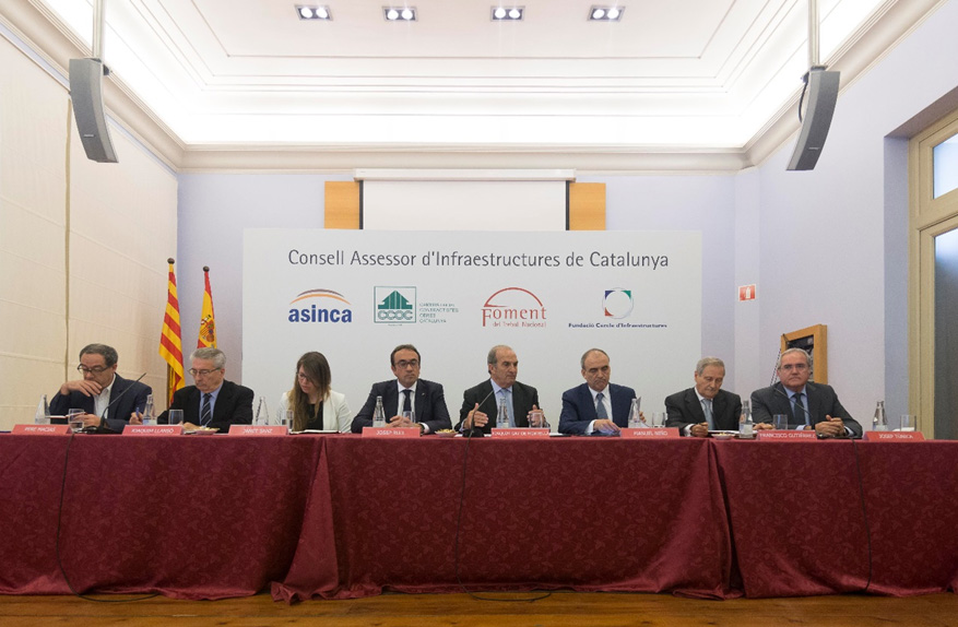 Josep Túnica member of the Infrastructure Advisory Council of Catalonia