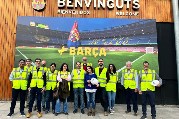 JG technical team in emblematic projects in Barcelona